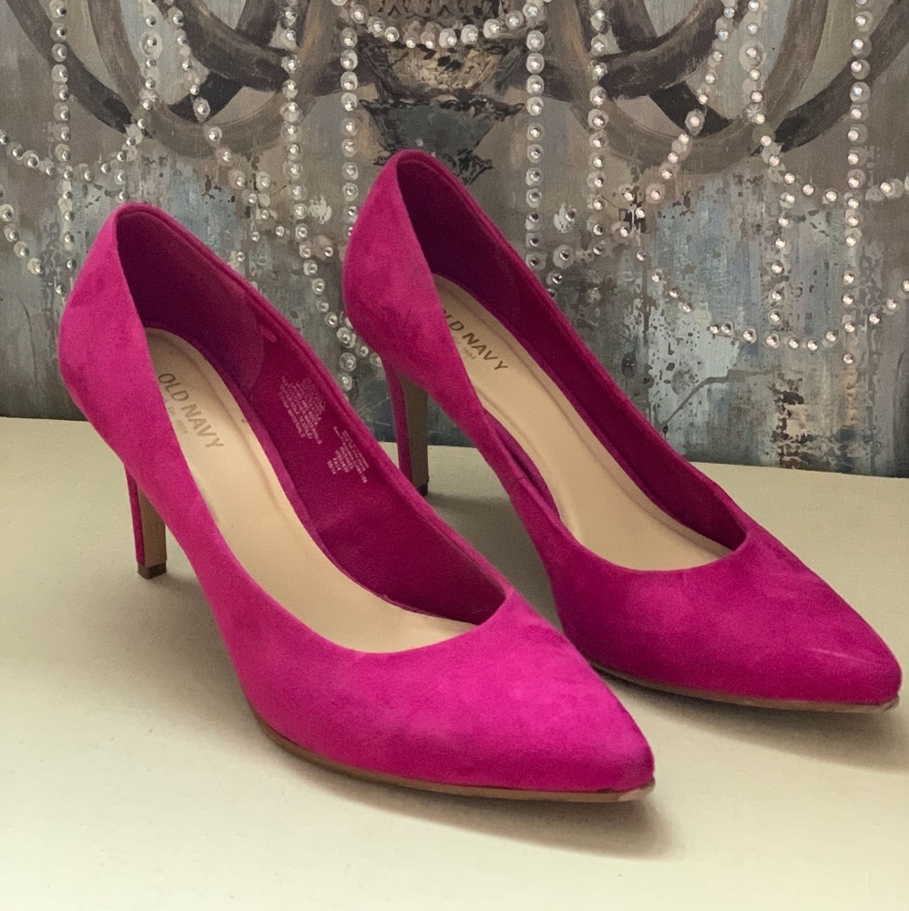 Old Navy Fushia Heels